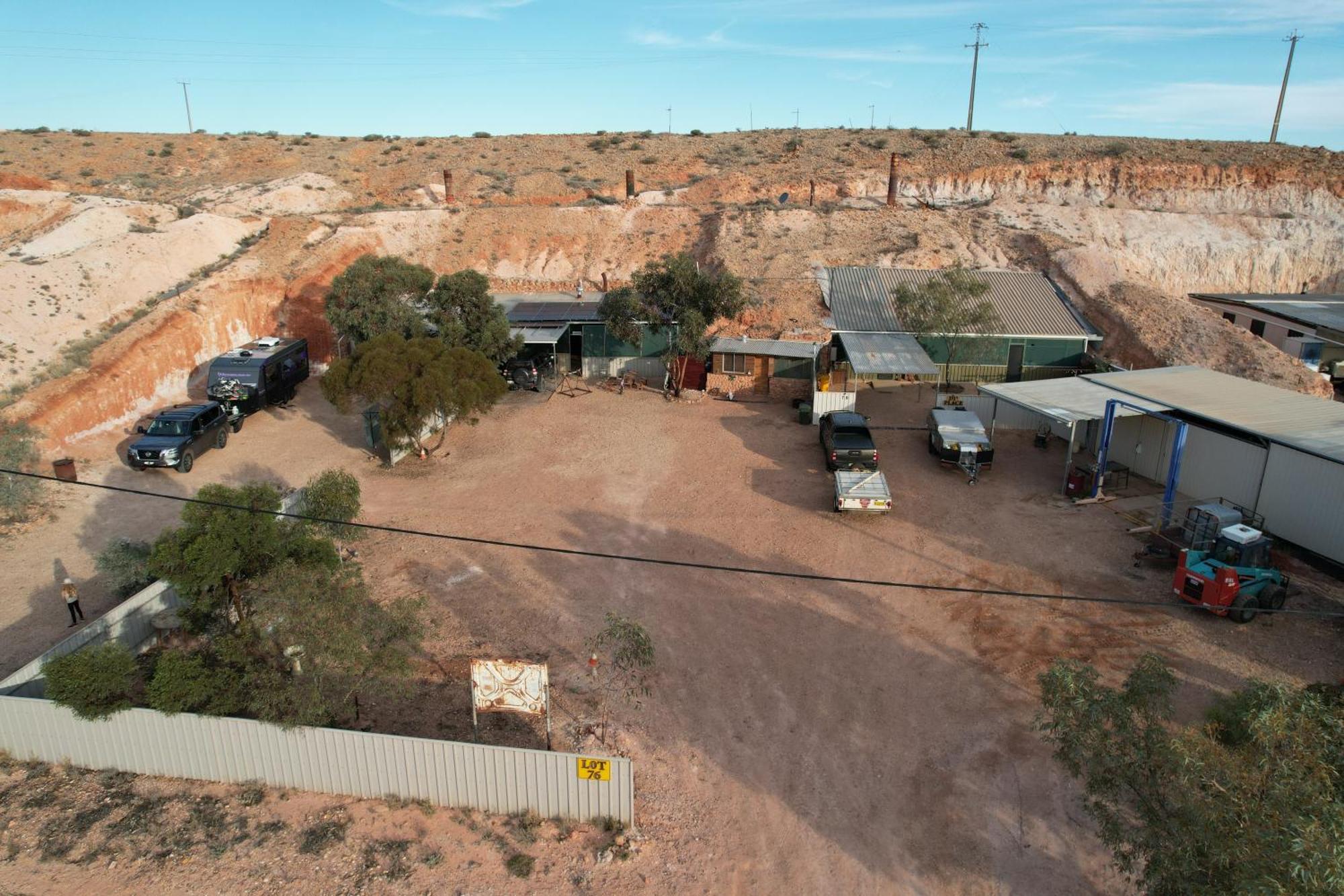 Dinky Di'S Dugout Villa Coober Pedy Esterno foto